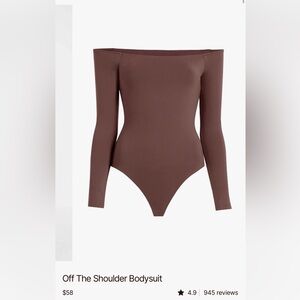 nuuds Chocolate Long Sleeve Bodysuit